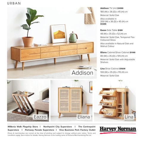 Pertama Merchandising Pte Ltd 家具目录 · Urban 第 24 页