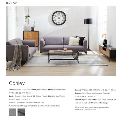 Pertama Merchandising Pte Ltd 家具目录 · Urban 第 6 页