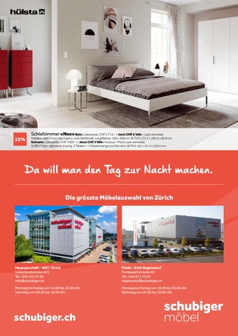 schubiger 家具目录 · Schubiger Schlafwochen - Jetzt 15-25% sparen auf alle 家具 für einen gesunden Schlaf! 第 16 页
