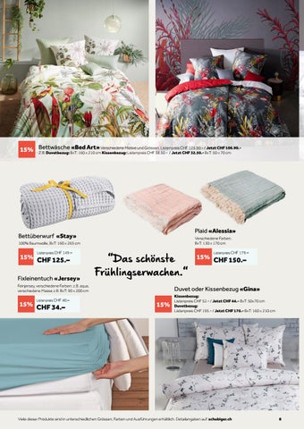 schubiger 家具目录 · Schubiger Schlafwochen - Jetzt 15-25% sparen auf alle 家具 für einen gesunden Schlaf! 第 8 页