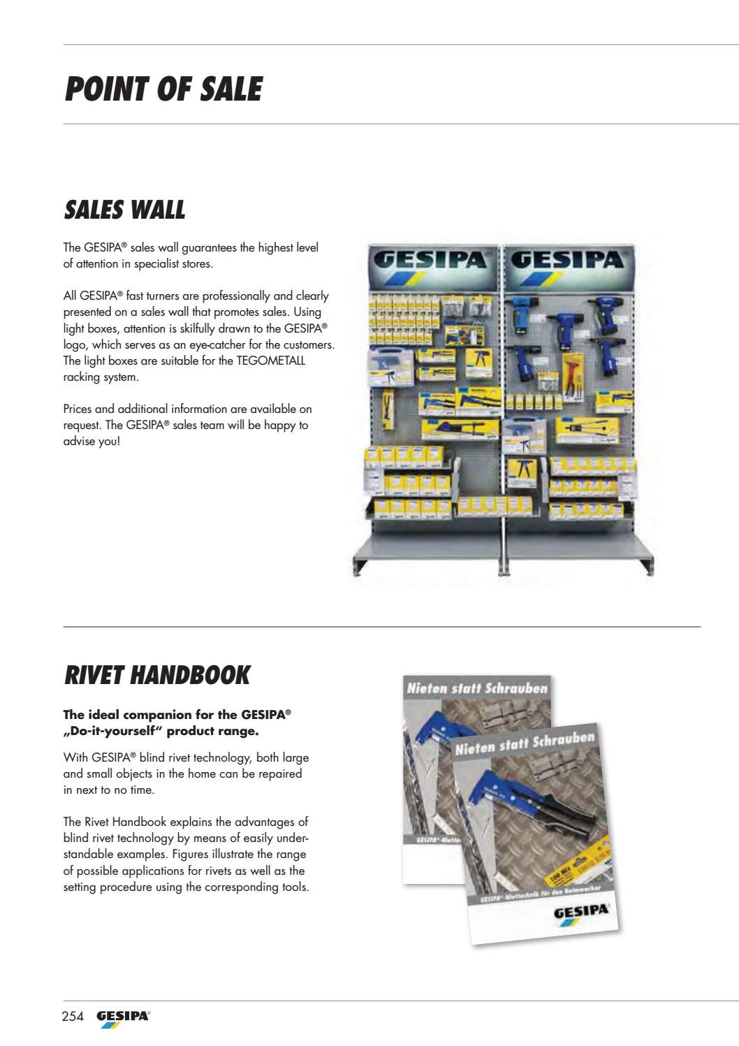 gesipa_katalog_2020_2021 by Schröders Industrial Products Eftf. ApS Issuu