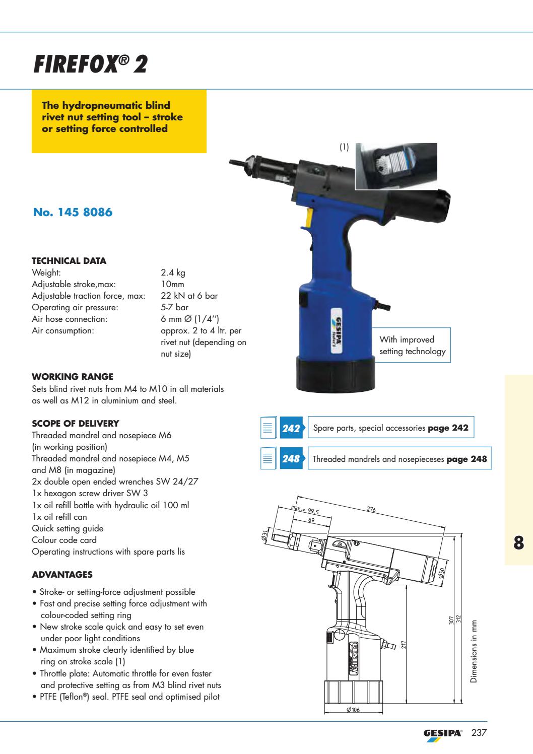 gesipa_katalog_2020_2021 by Schröders Industrial Products Eftf. ApS Issuu