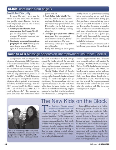PROGRESS Fall 2004 第 14 页