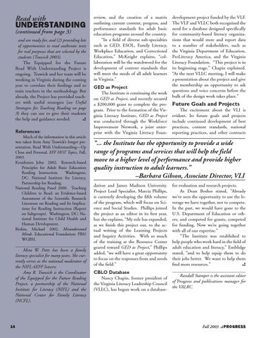 PROGRESS Fall 2003 第 14 页