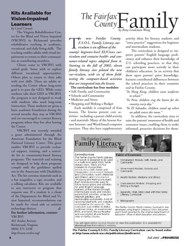 PROGRESS Fall 2003 第 4 页