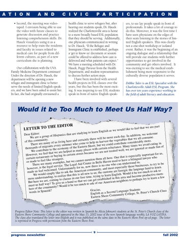 PROGRESS Fall 2002 第 9 页