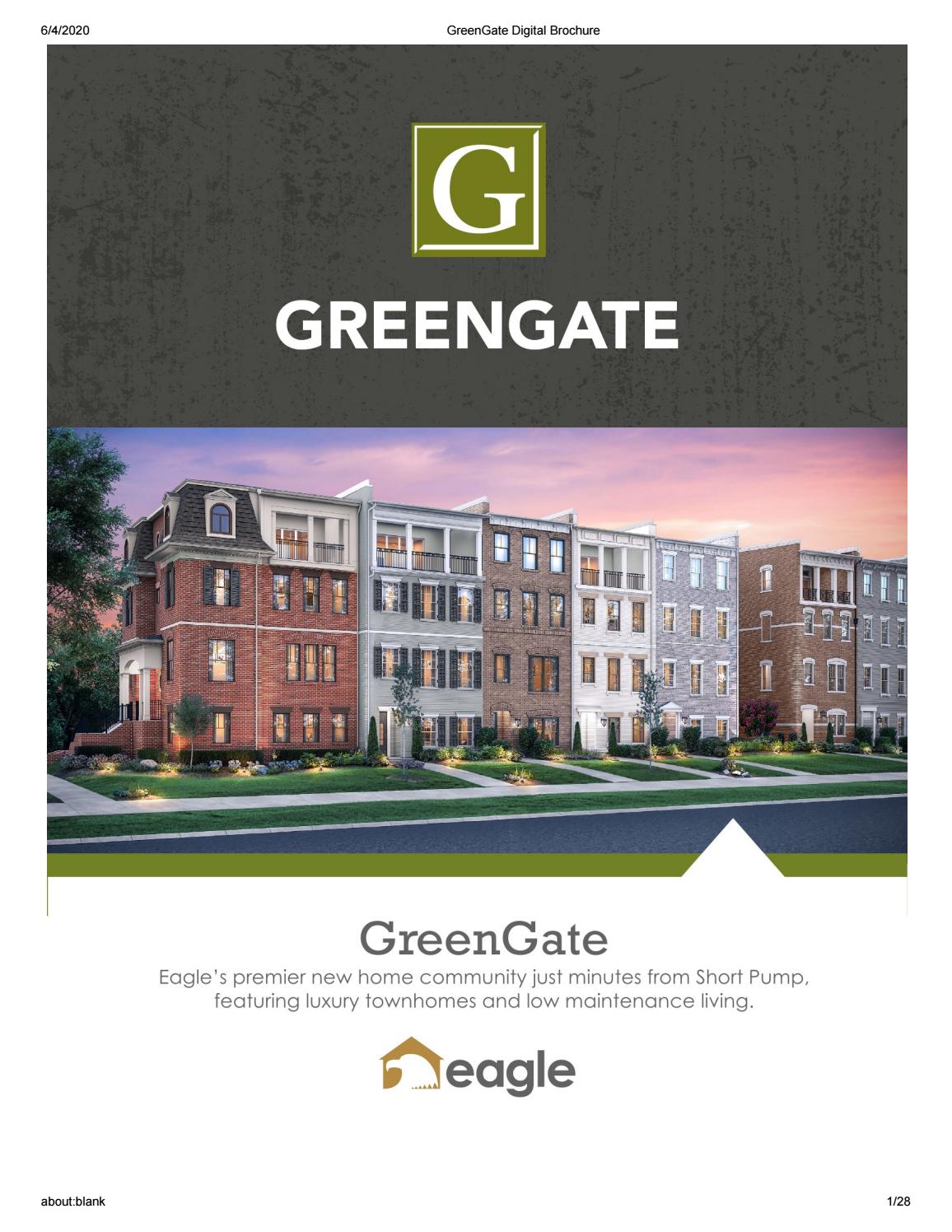 Greengate Brochure 2020 by RE/MAX Commonwealth Issuu