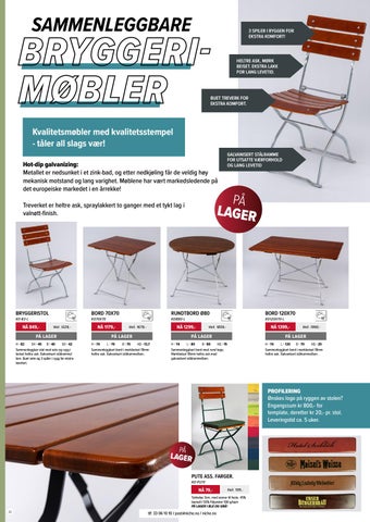 NICHE Utemøbelkatalog 编号 2 2021 第 22 页