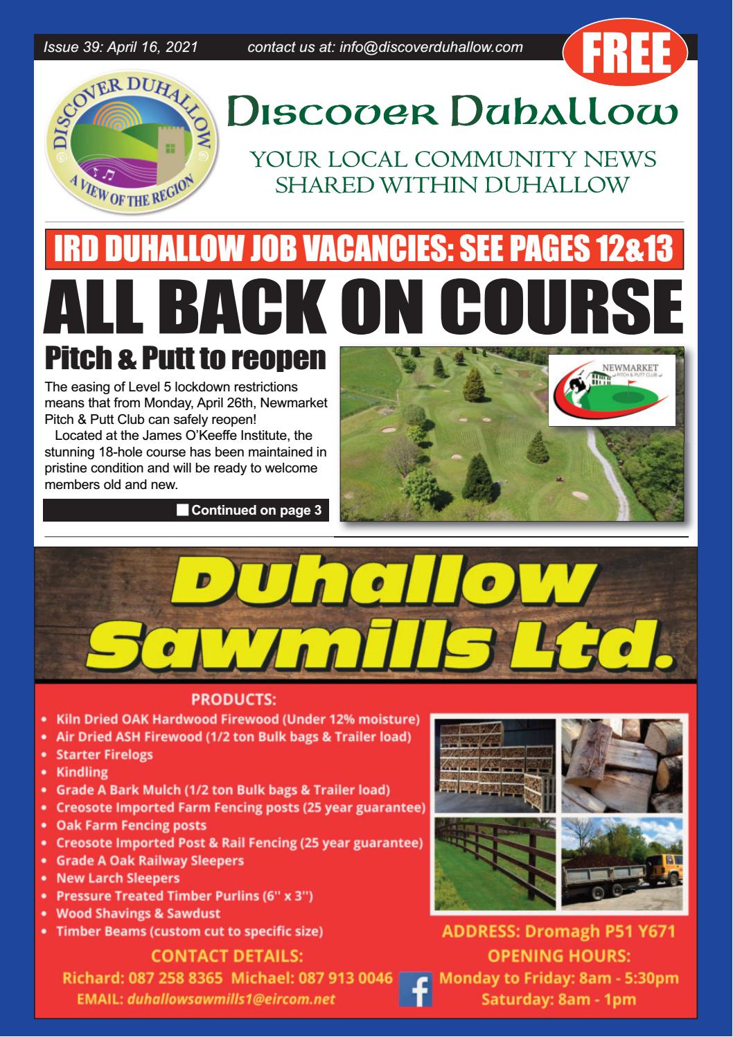 Discover Duhallow Issue 39 by IRD Duhallow Issuu