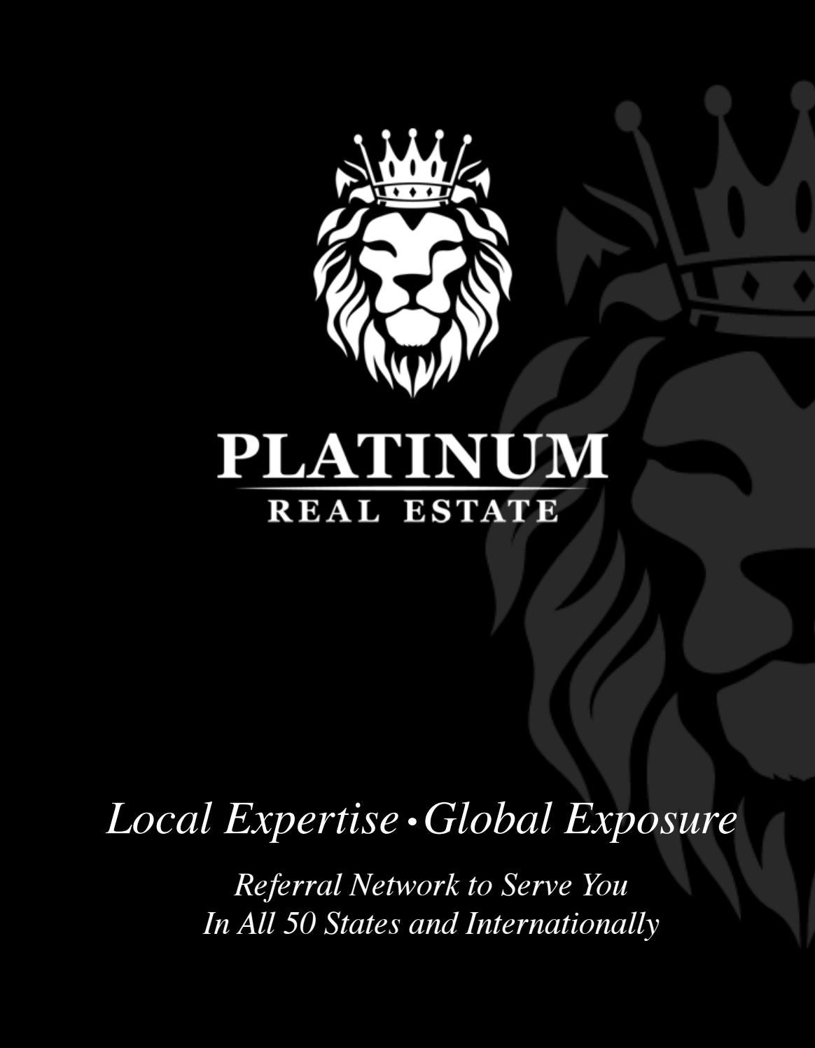 Platinum Real Estate Brochure by Platinum Real Estate Issuu