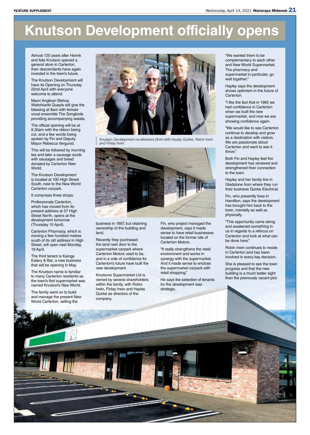 Knutsons Supermarket by Wairarapa TimesAge Issuu