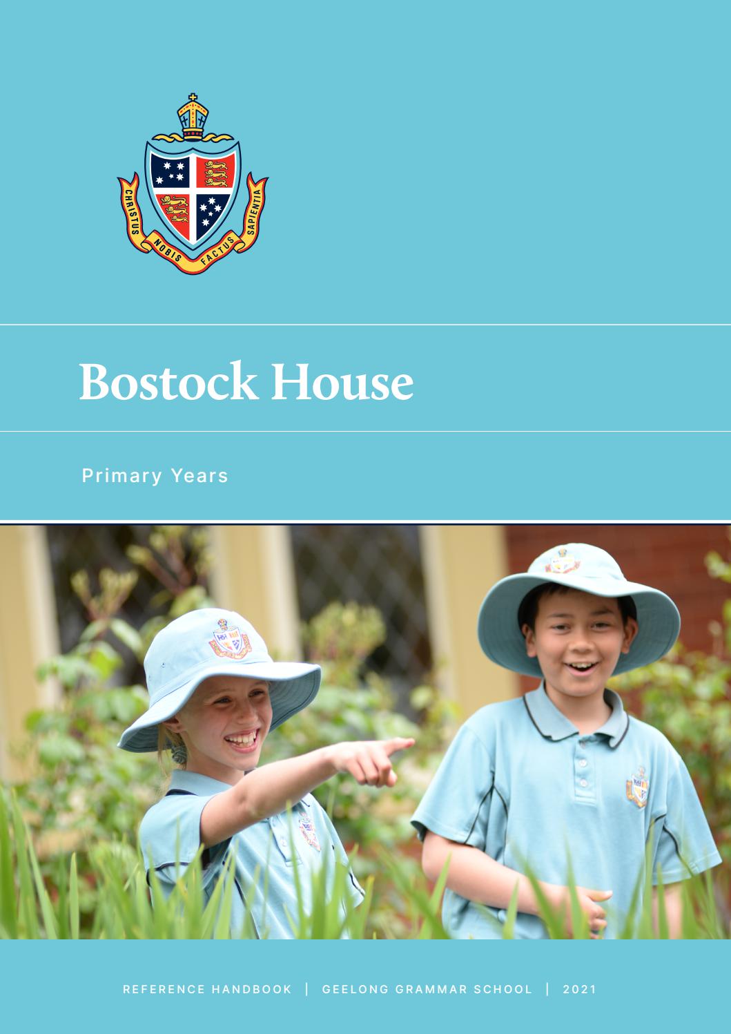 Bostock House Primary Years Handbook By Geelong Grammar School Issuu