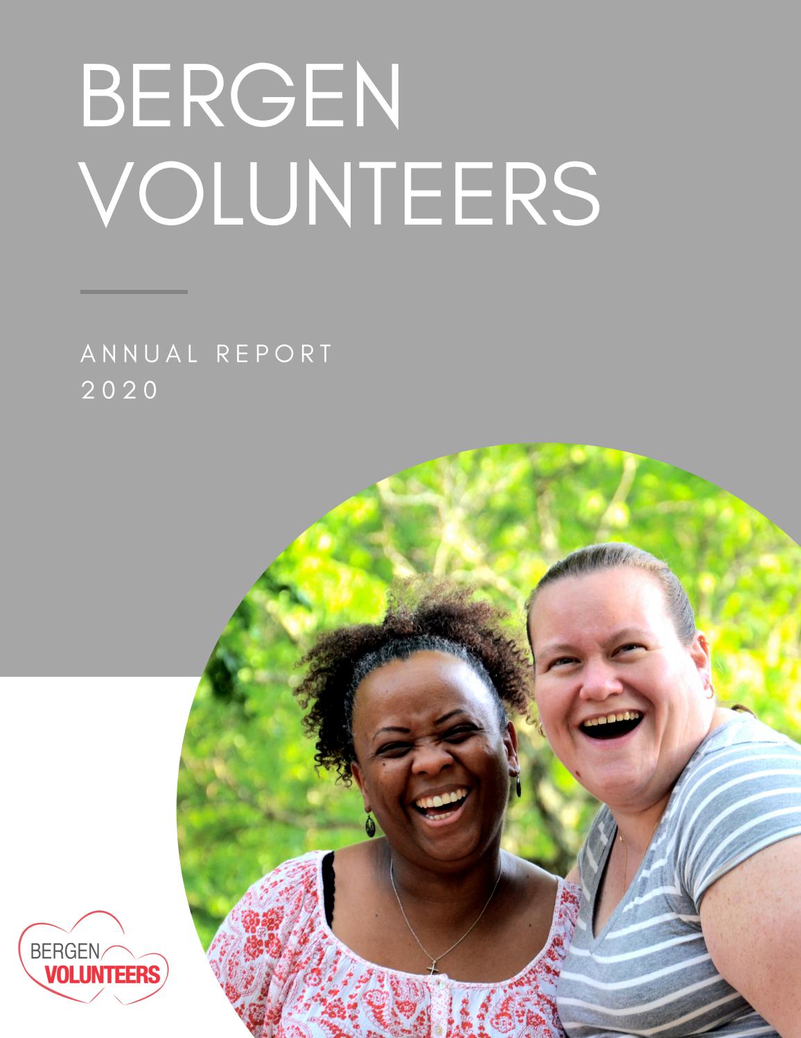 Bergen Volunteers Annual Report 2020 by BergenVolunteer Issuu