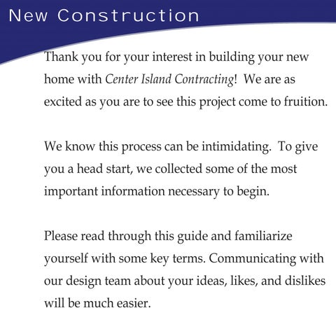 Center Island Contracting New 家居 指南 第 2 页