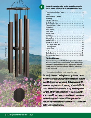 Lambright Country Chimes 第 2 页