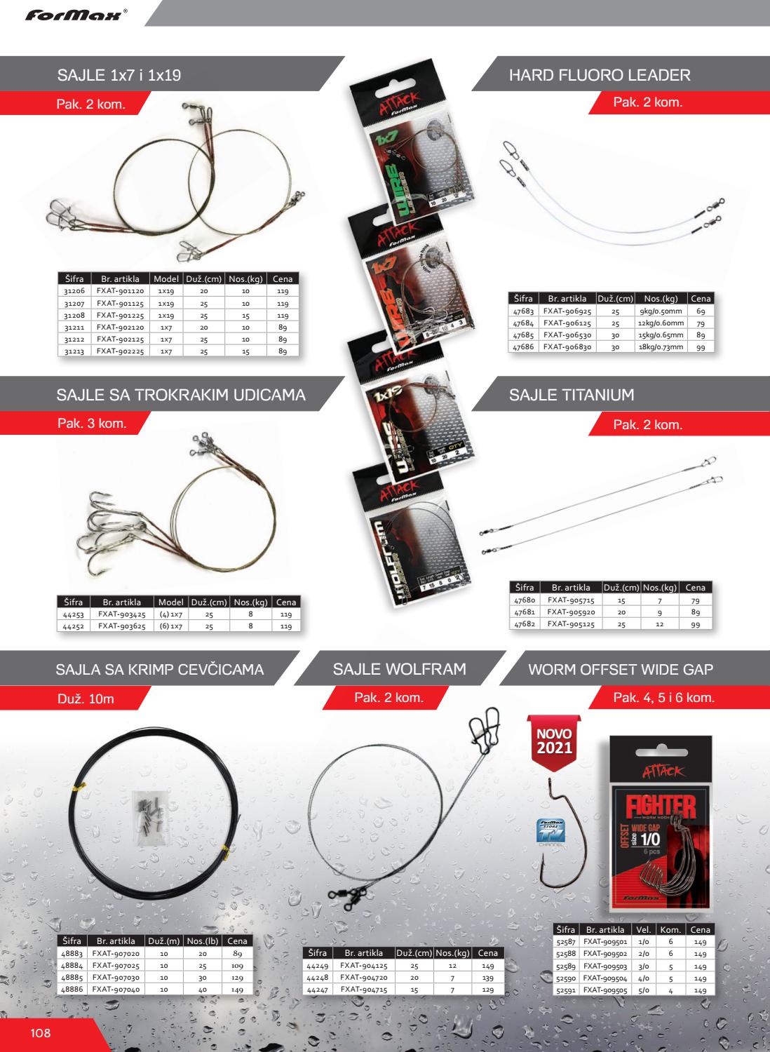 FORMAX KATALOG 2021 (Formax fishing catalogue 2021) by Formax Store Issuu