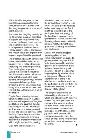 Executive Knowledge Lines March 2021 第 18 页