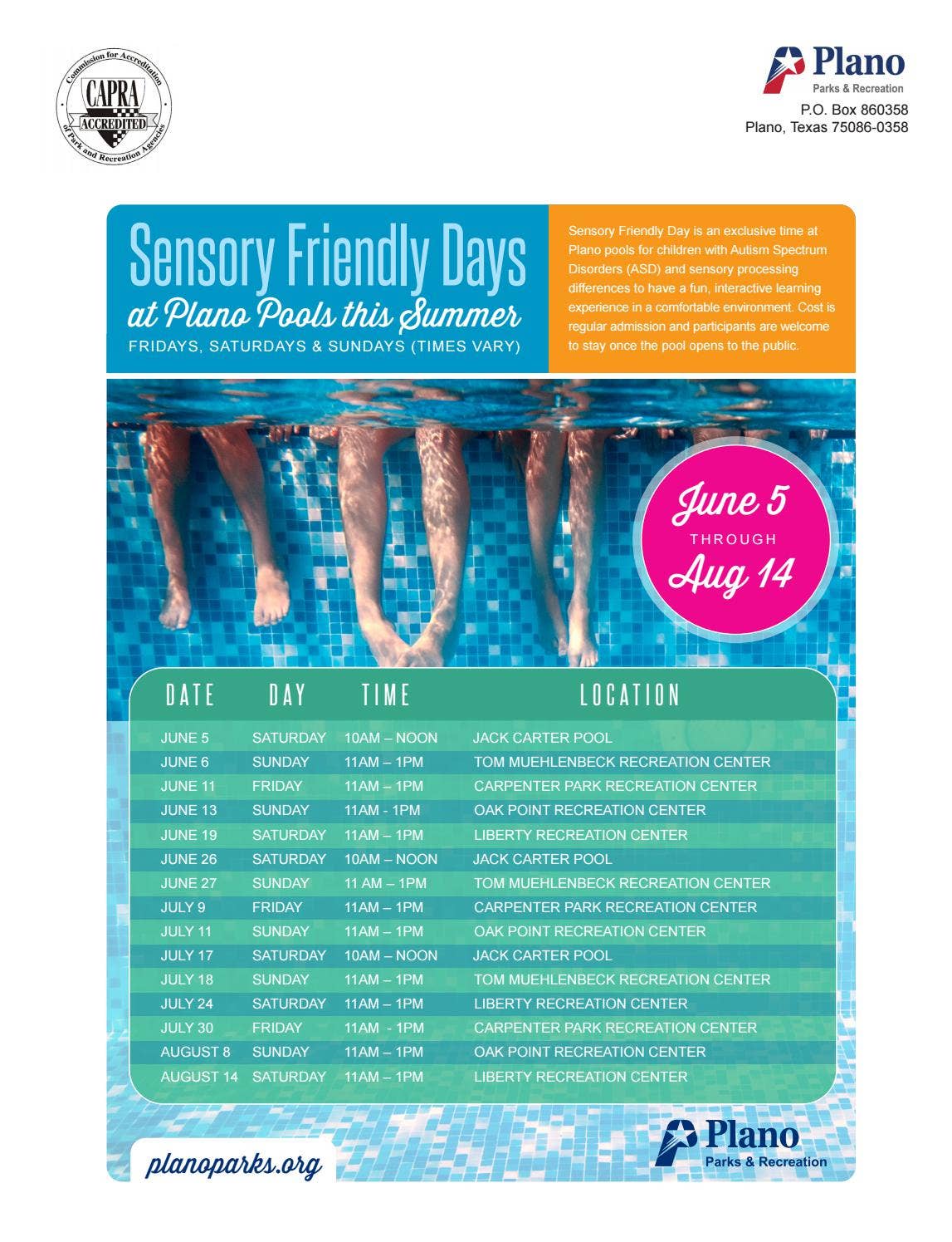 Plano Parks and Recreation Summer 2021 Catalog by Plano Parks and ...