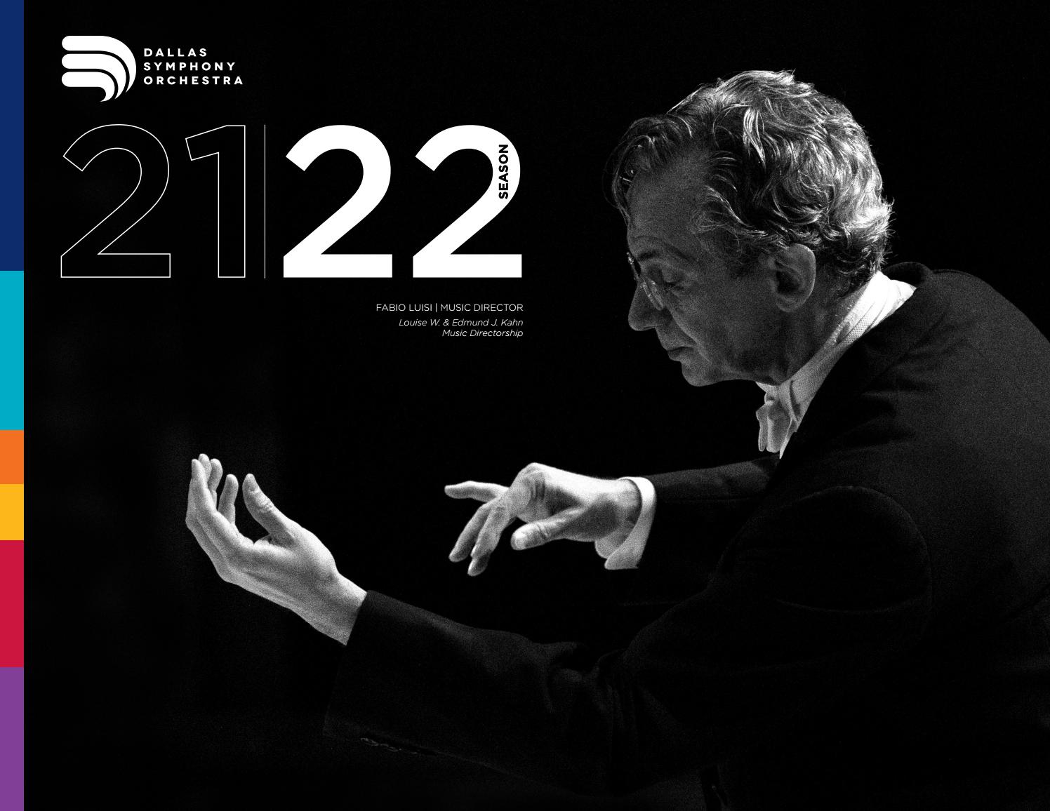 21 22 Dallas Symphony Orchestra Season Brochure By Dallas Symphony 21 22 Dallas Symphony Orchestra Season Brochure By Dallas Symphony