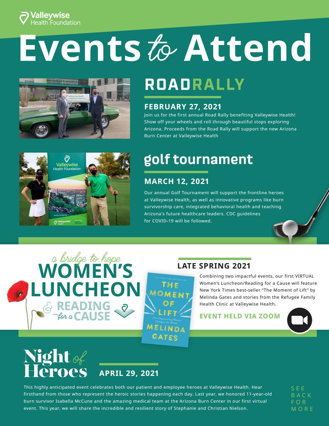 2021 Valleywise Health Foundation Events by Valleywise Health