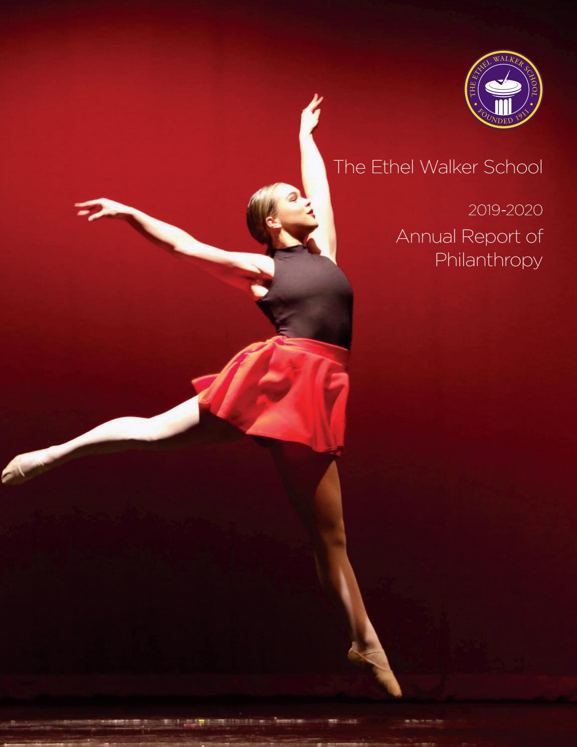 The Ethel Walker School Annual Report Of Philanthropy 2019 2020 By The