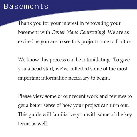 Basement Remodeling 指南 第 2 页