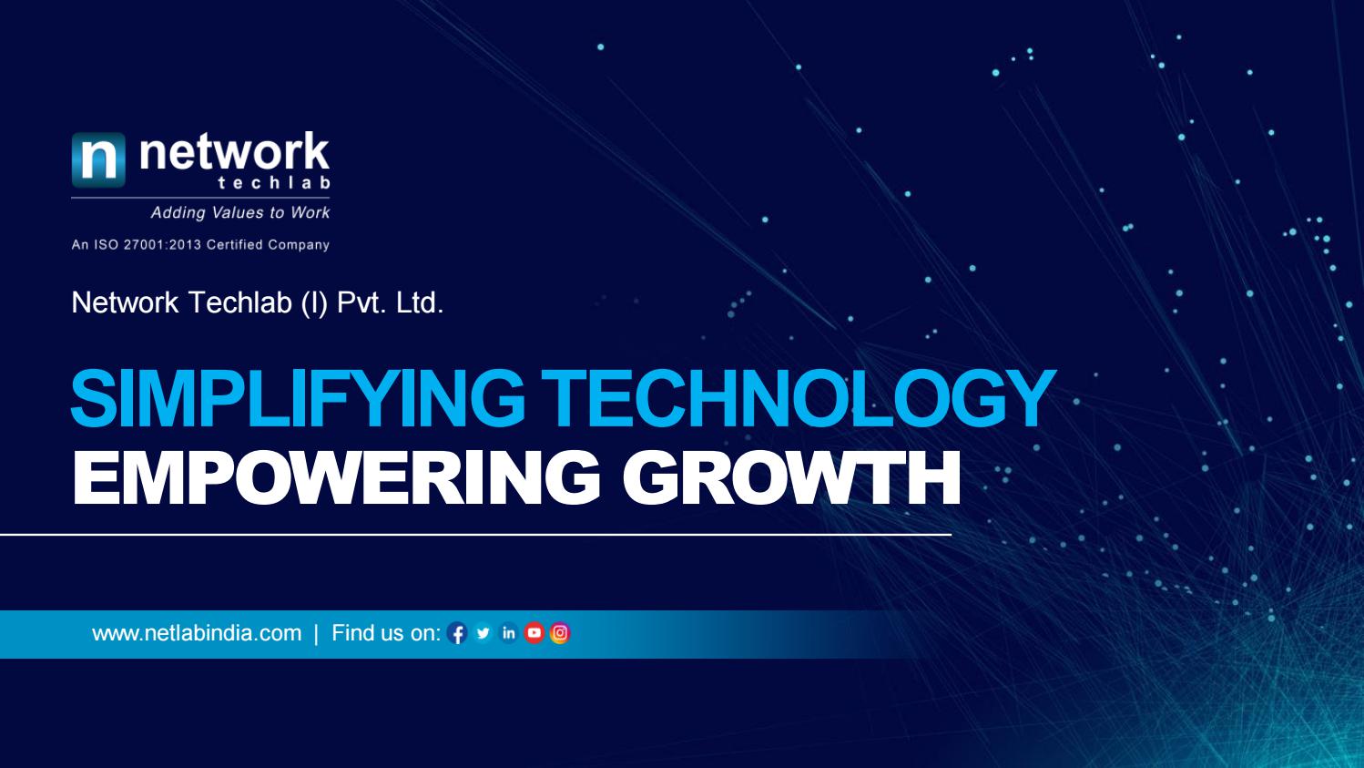 Network Tech Lab Network Techlab India - Best IT Solution and Service Provider Company ...