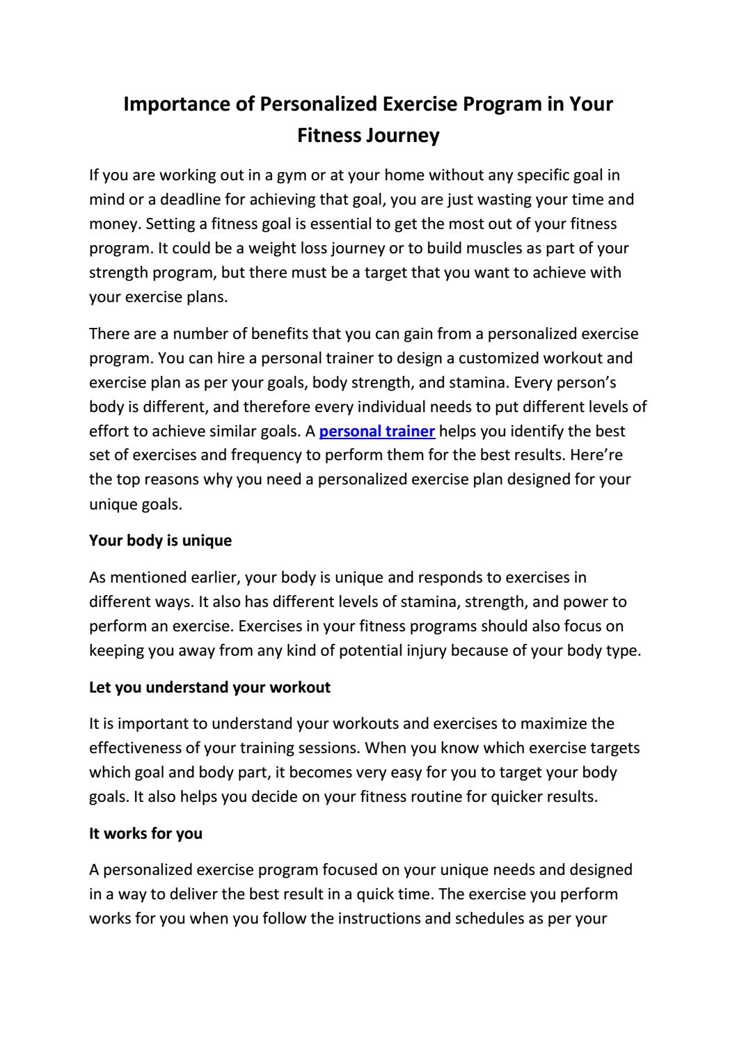 importance-of-personalized-exercise-program-in-your-fitness-journey-by