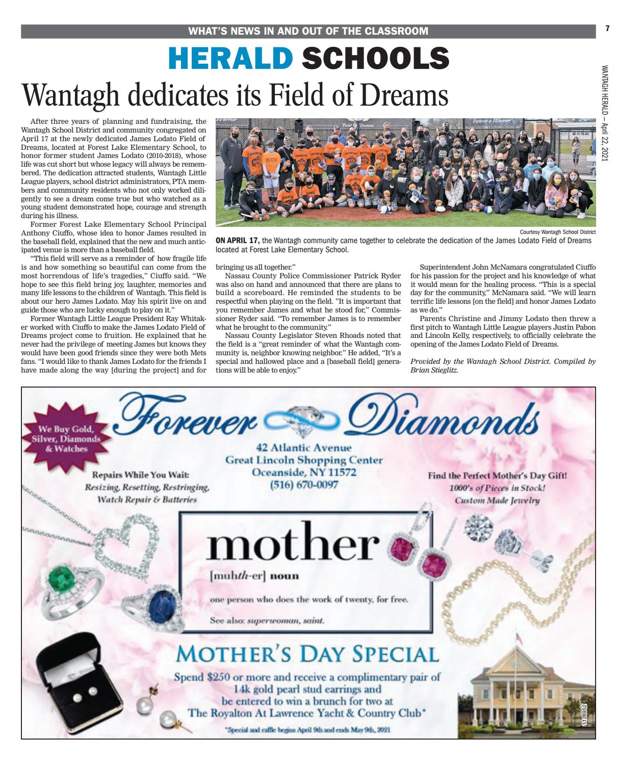 Wantagh Herald 04 22 2021 By Richner Communications Inc Issuu