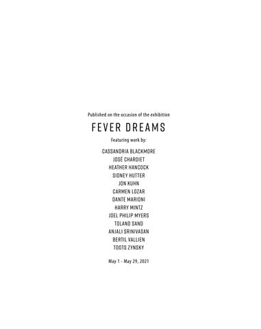 FEVER DREAMS 第 3 页
