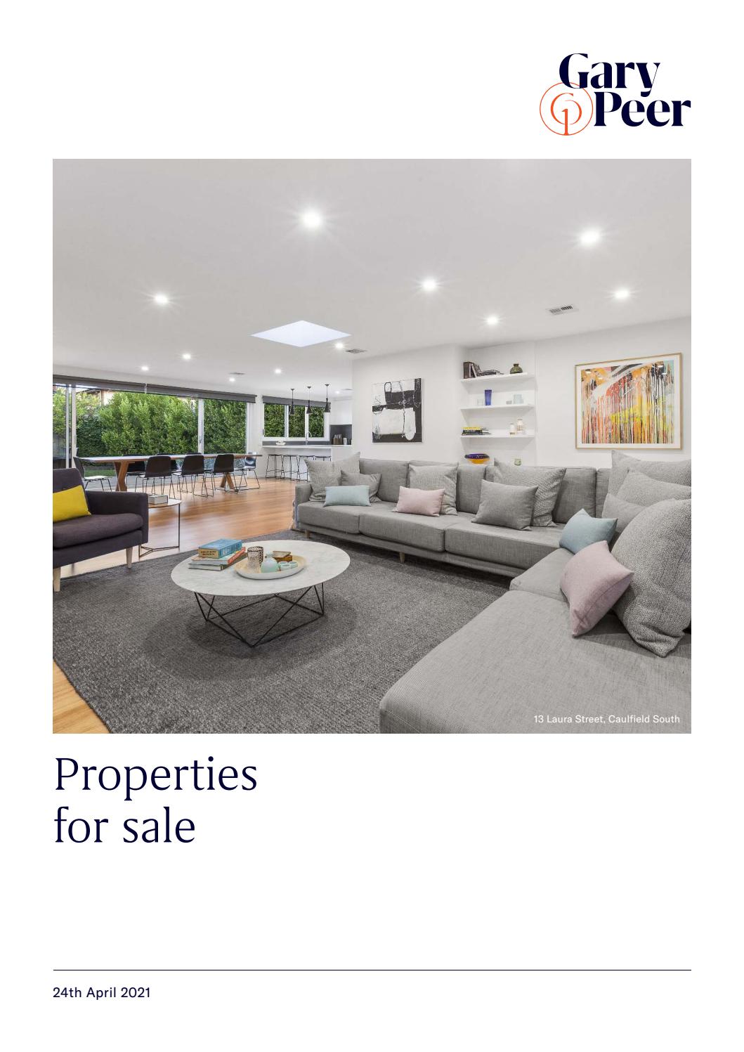 Gary Peer properties for sale Saturday 24th April 2021 by Gary Peer