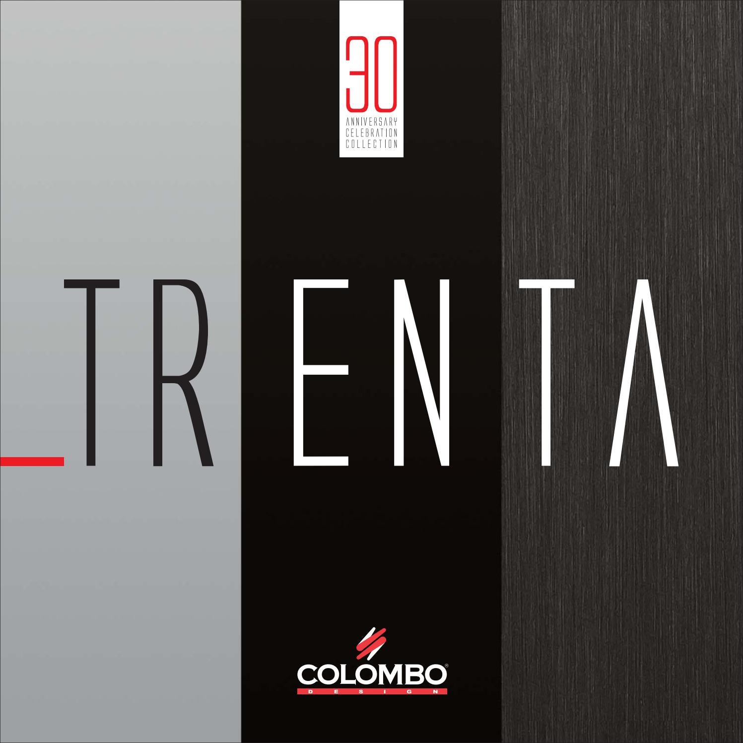 Colombo Design TRENTA Collection by Colombo Design S.p.A. Issuu