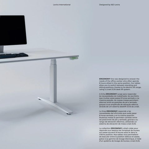 Levira ERGONOMY Height Adjustable Desks 第 5 页