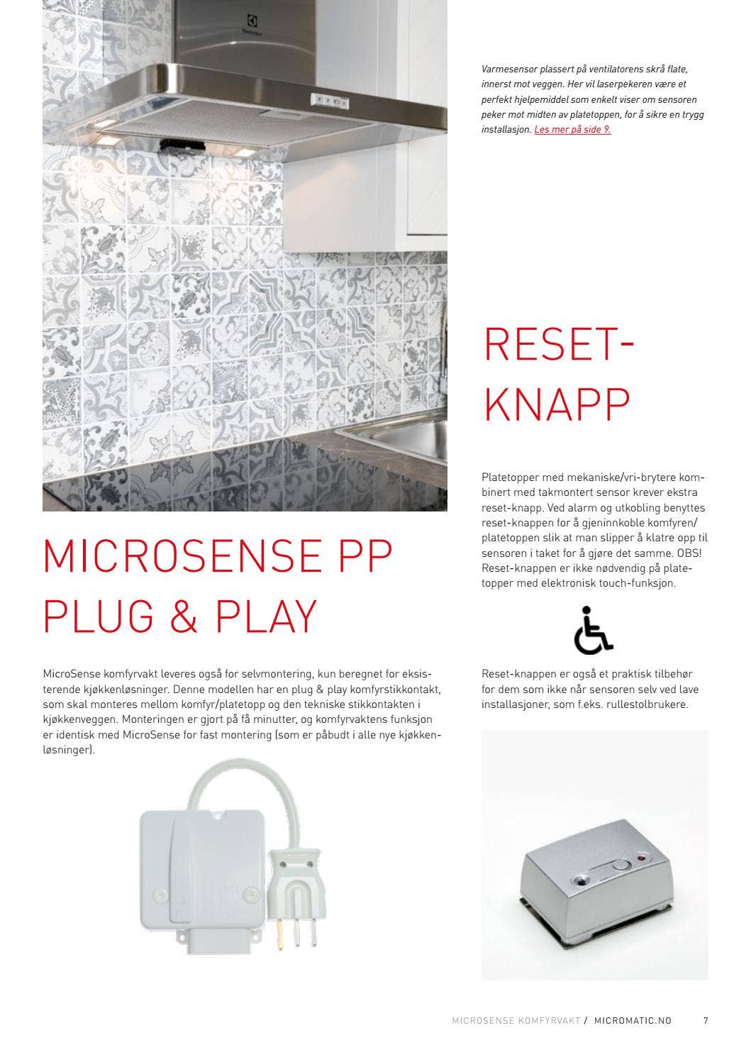 MicroSense komfyrvakt fra Micro Matic by Function AS - Issuu