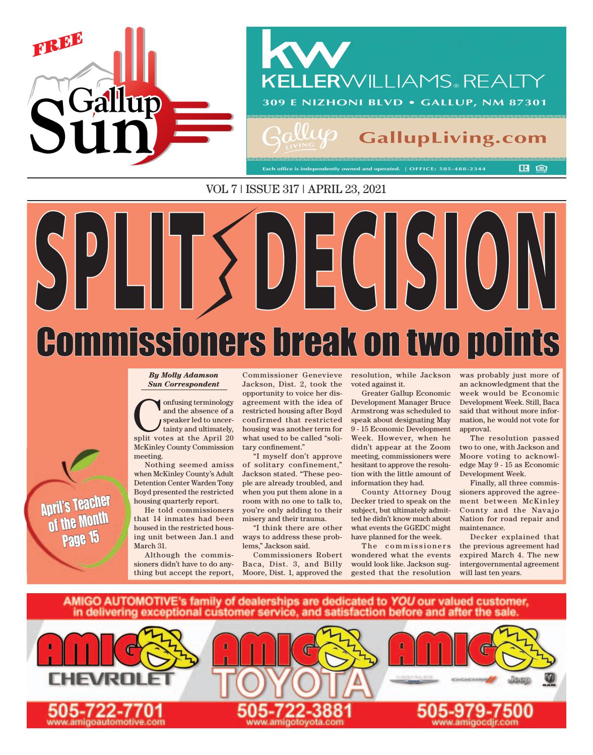 Gallup Sun April 23 21 By Gallupsun Issuu