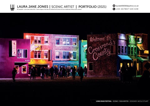 Laura Jane Jones - Scenic Artist - Portfolio (2021) 第 7 页