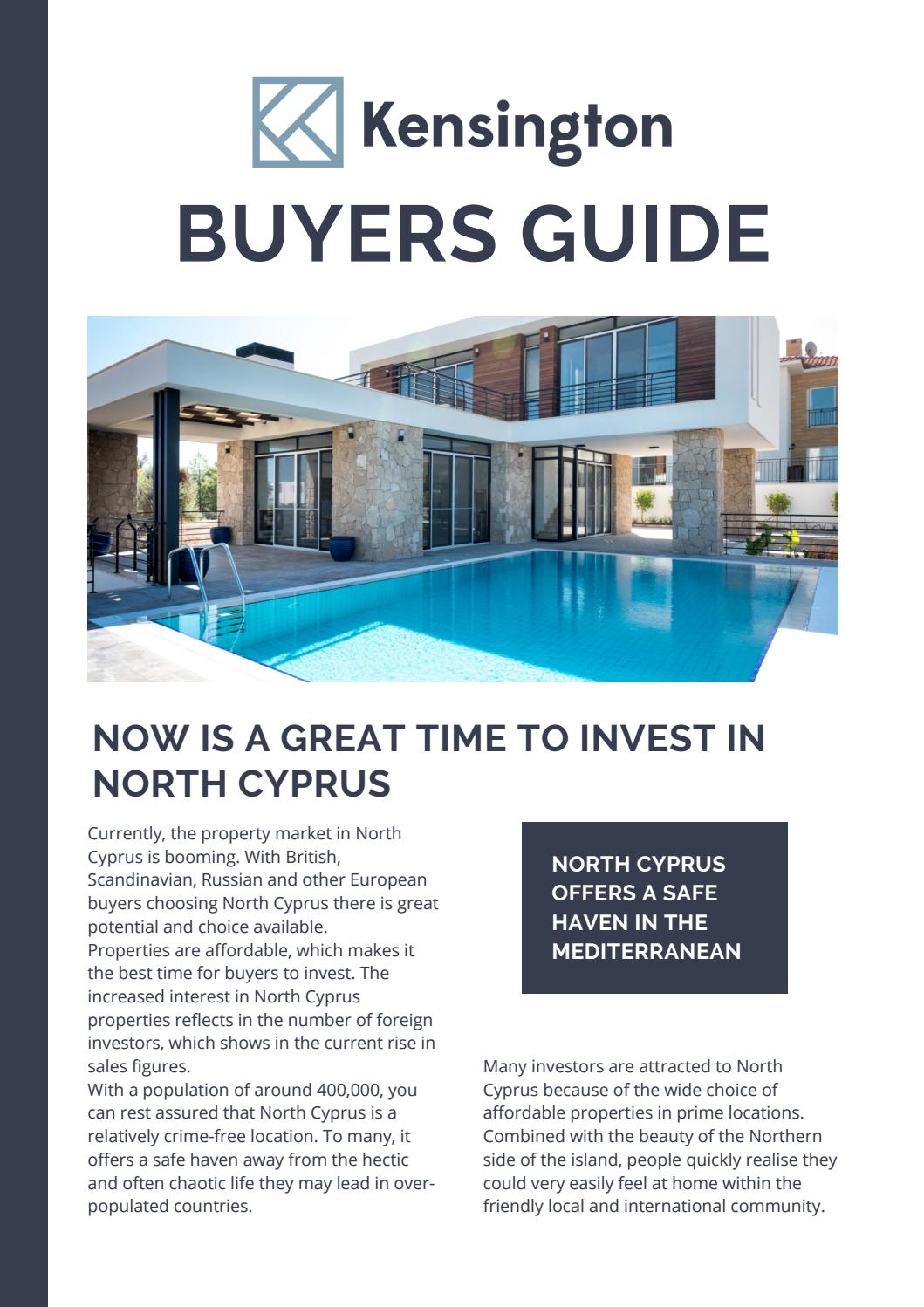 Kensington Property Buyers Guide by Kensington Cyprus Issuu