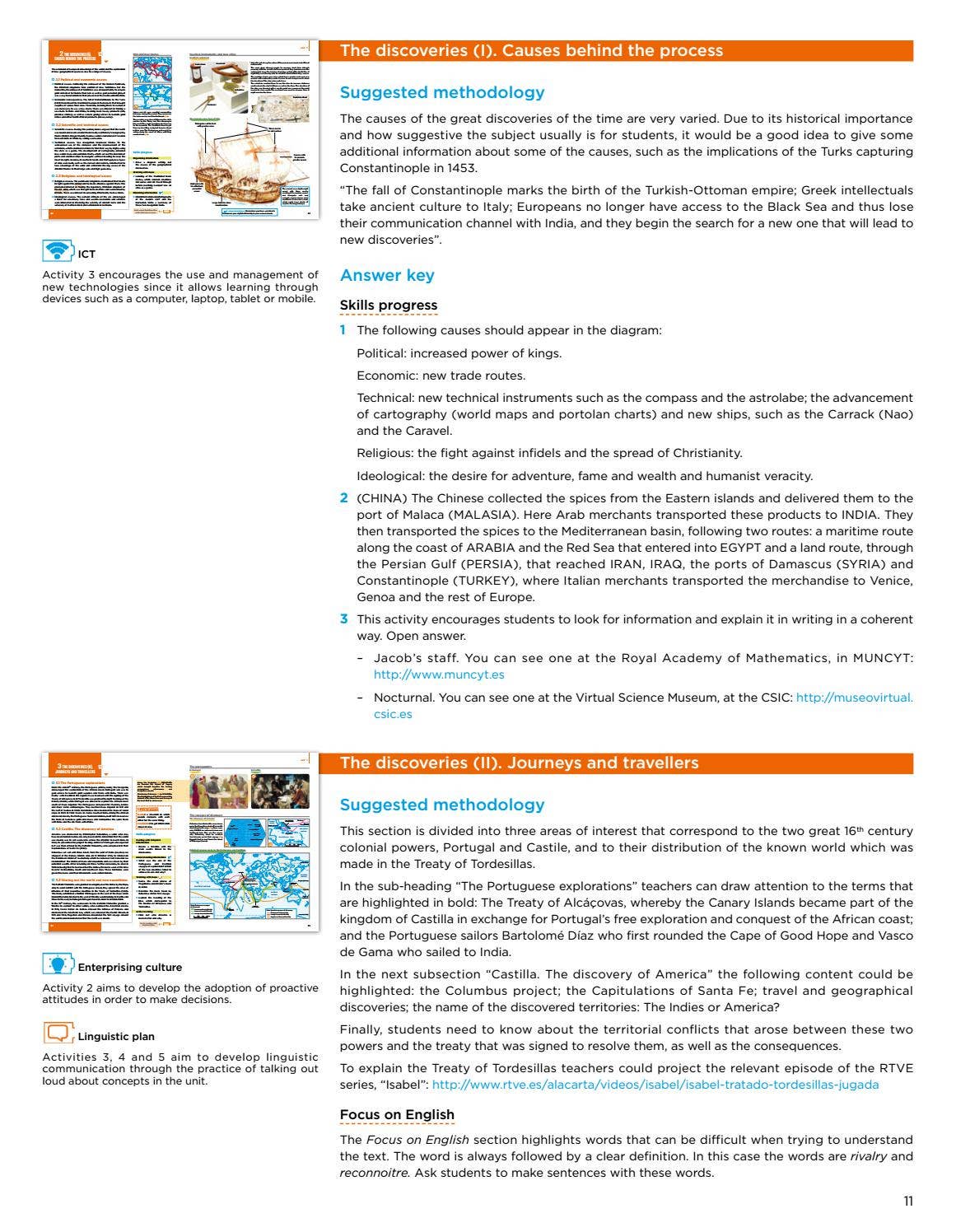 Geography and History 3 Teacher's Guide sample unit by Grupo Anaya, S.A ...