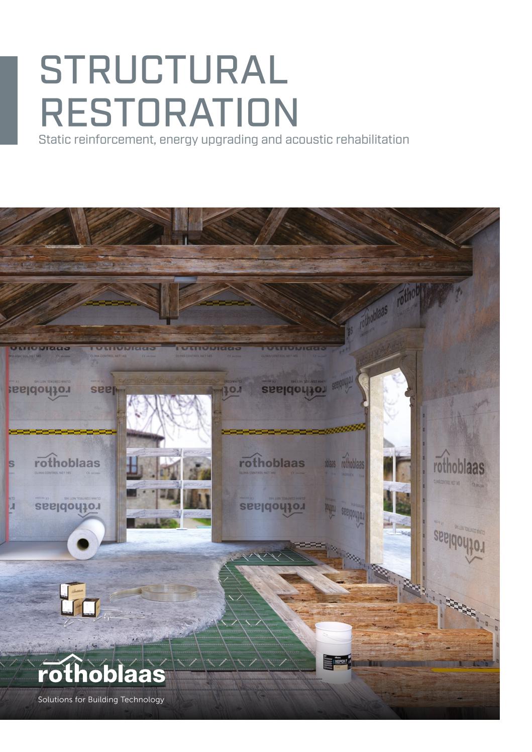 STRUCTURAL RESTORATION by Rothoblaas - Issuu