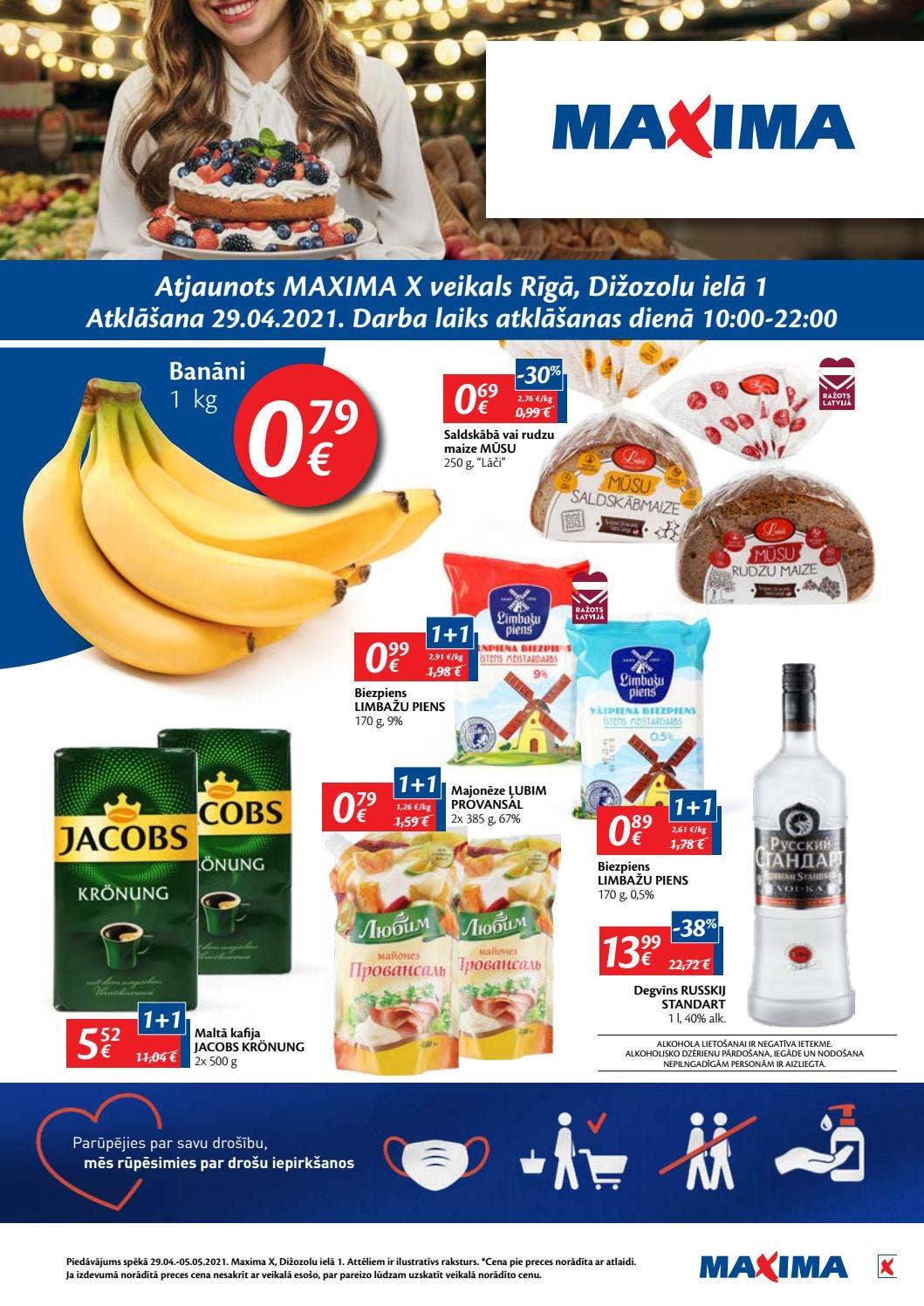 MAXIMA | Dižozolu iela 1, Rīga | 29.04.-05.05.2021. by Maxima Latvija ...