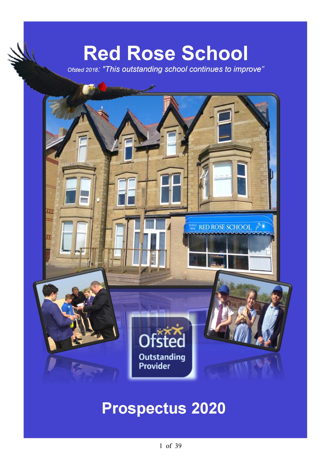 Red Rose School Prospectus 202021 by redroseschool.co.uk Issuu