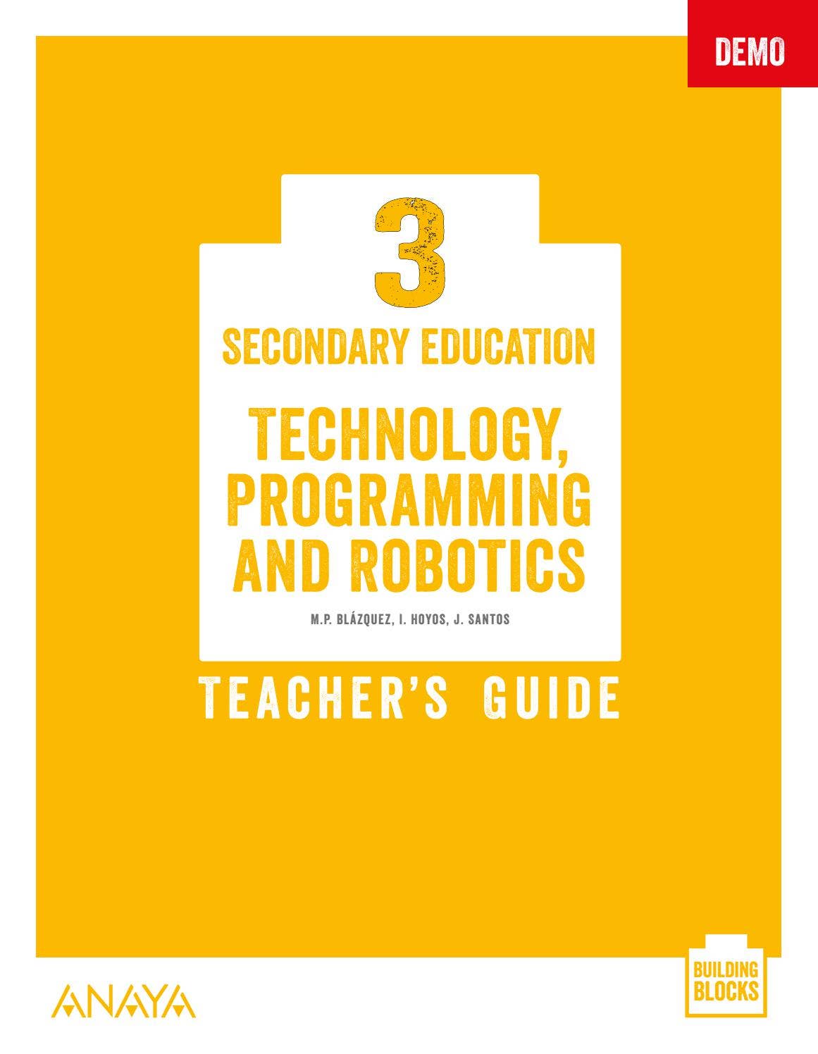 Technology, Programming and Robotics 3 Teacher's Guide sample unit by ...