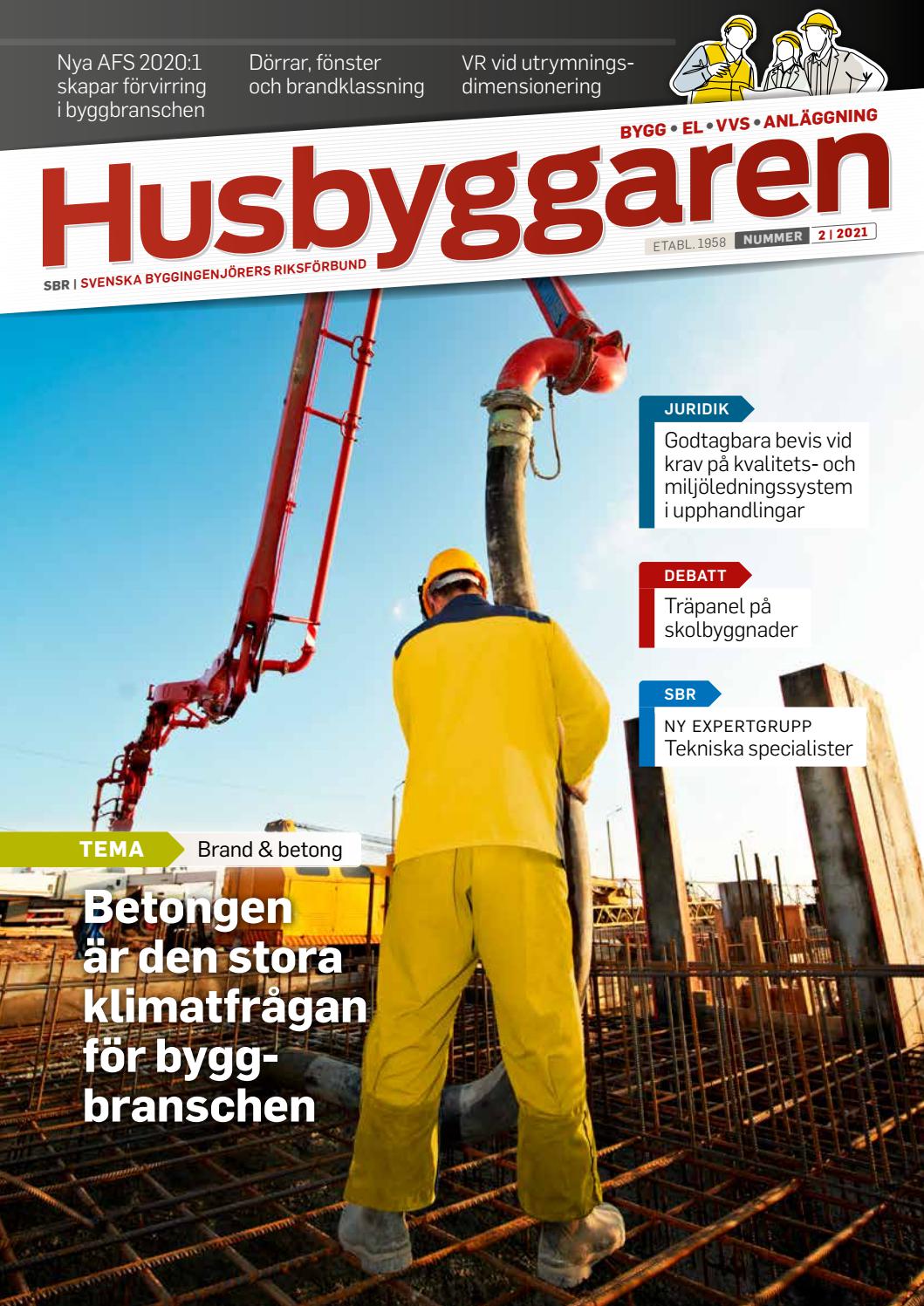 Husbyggaren nr 2 2021 by Husbyggaren - Issuu