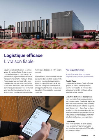 Sonepar Suisse | 灯饰手册 德文 l'entreprise 第 11 页