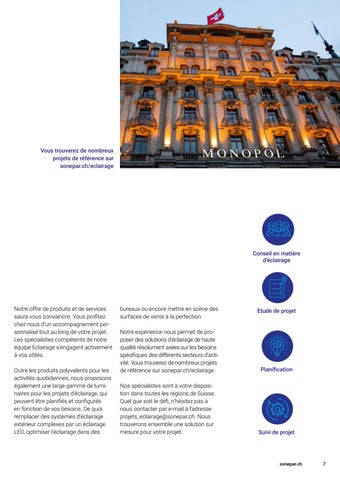Sonepar Suisse | 灯饰手册 德文 l'entreprise 第 7 页