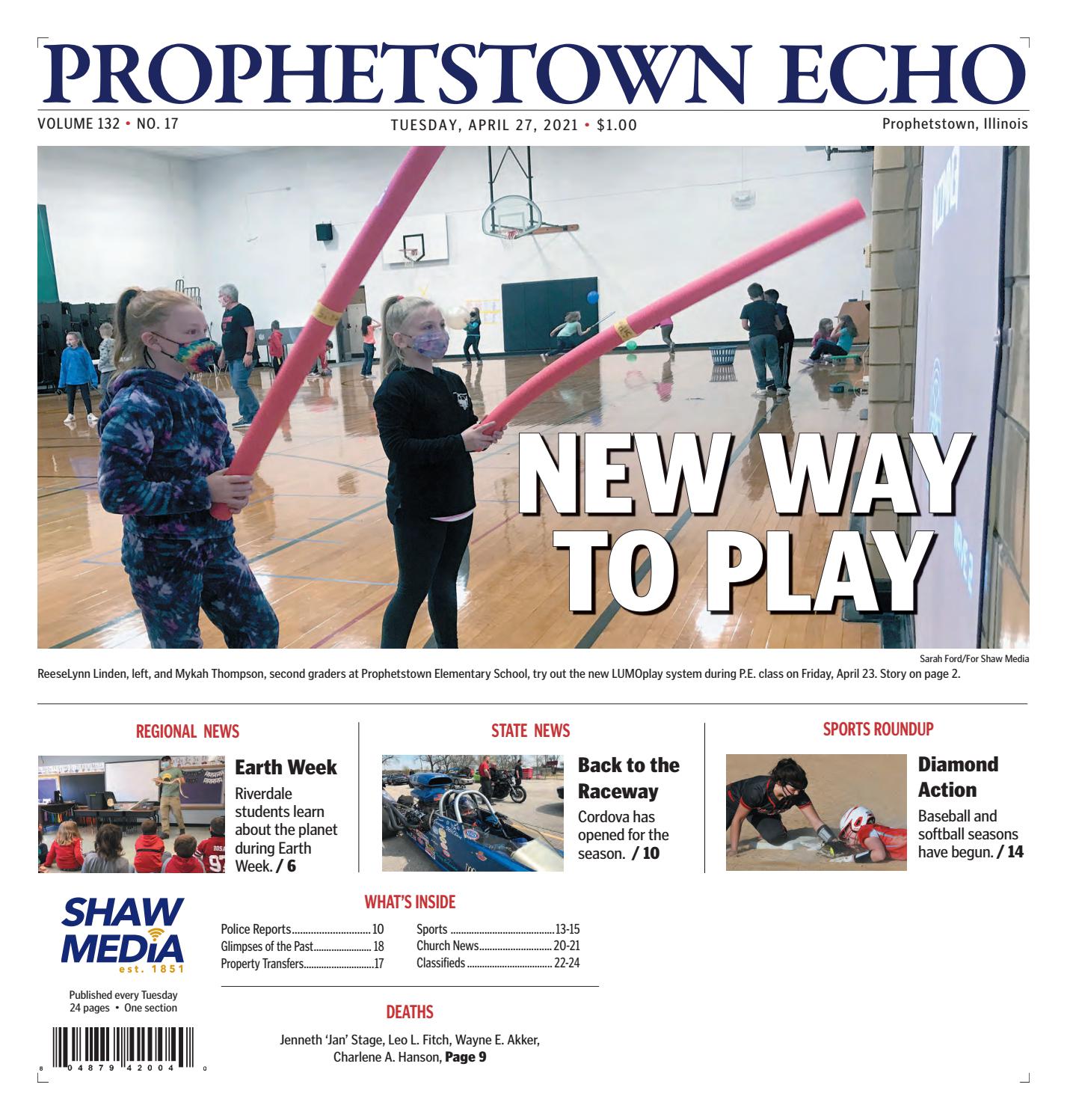 ProphetstownEcho4272021 by Shaw Media Issuu