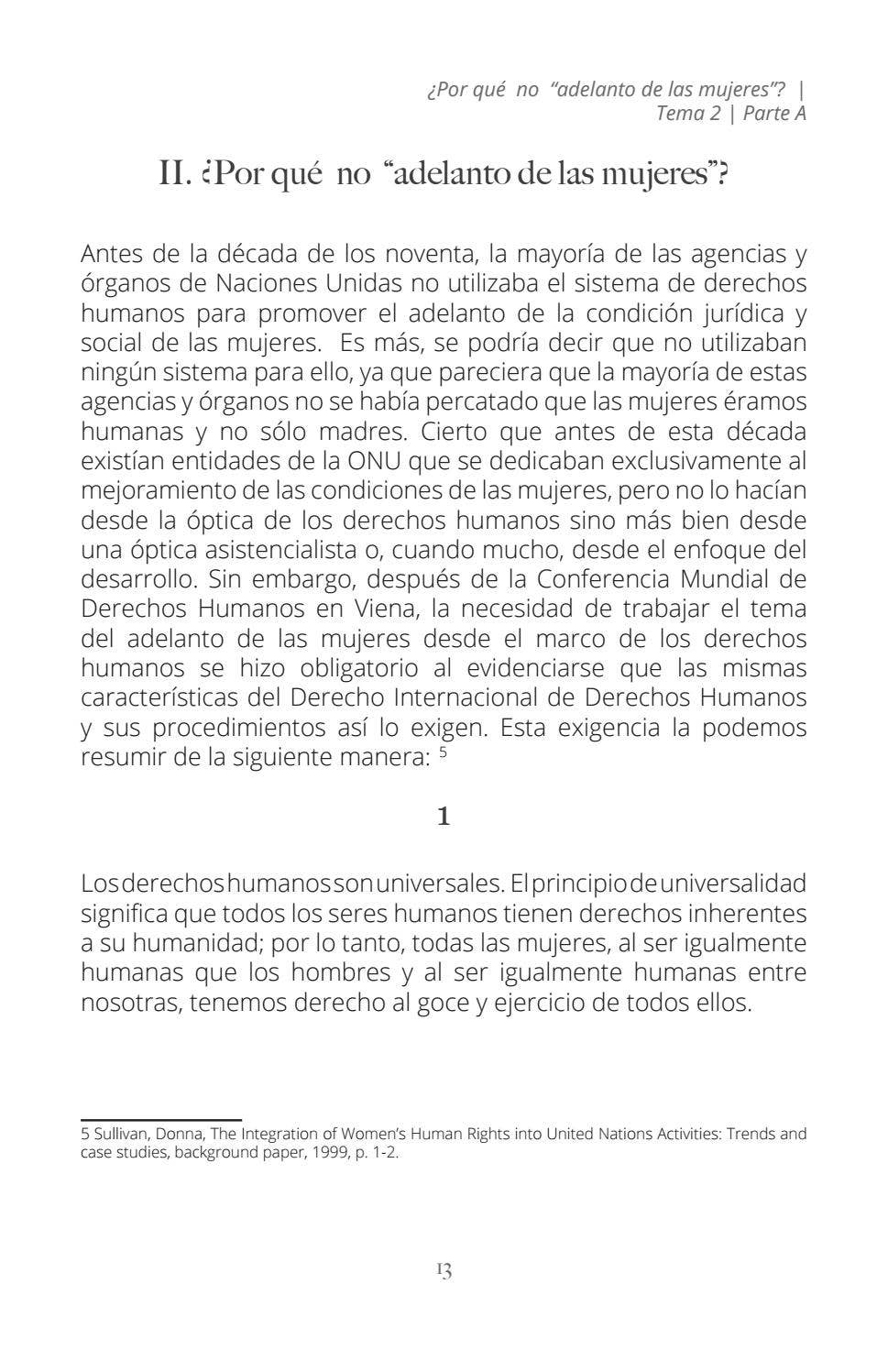 La evolución de los derechos humanos de las mujeres en las Naciones ...