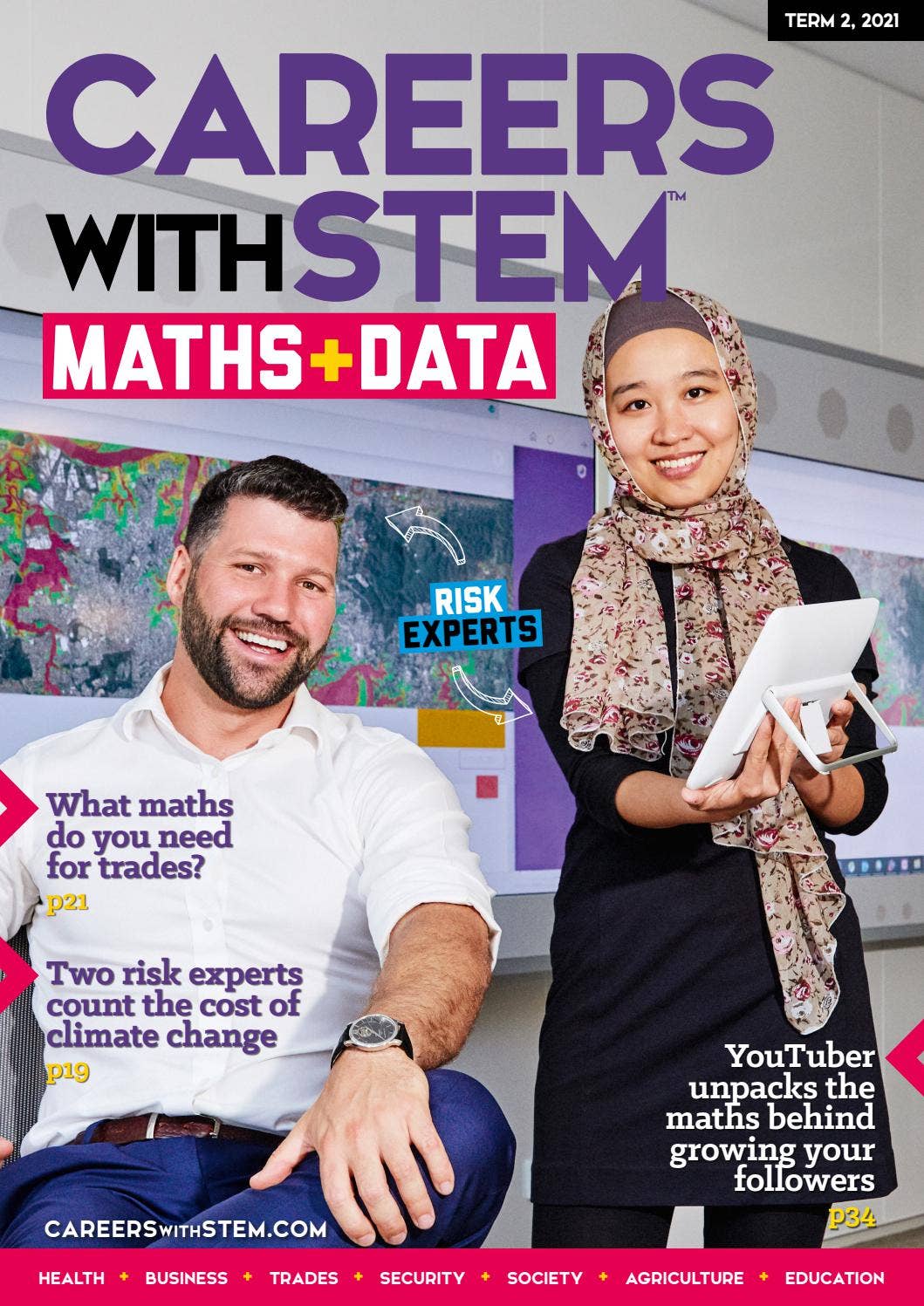 Read Careers with STEM: Maths & Data 2021 by Refraction Media - Issuu