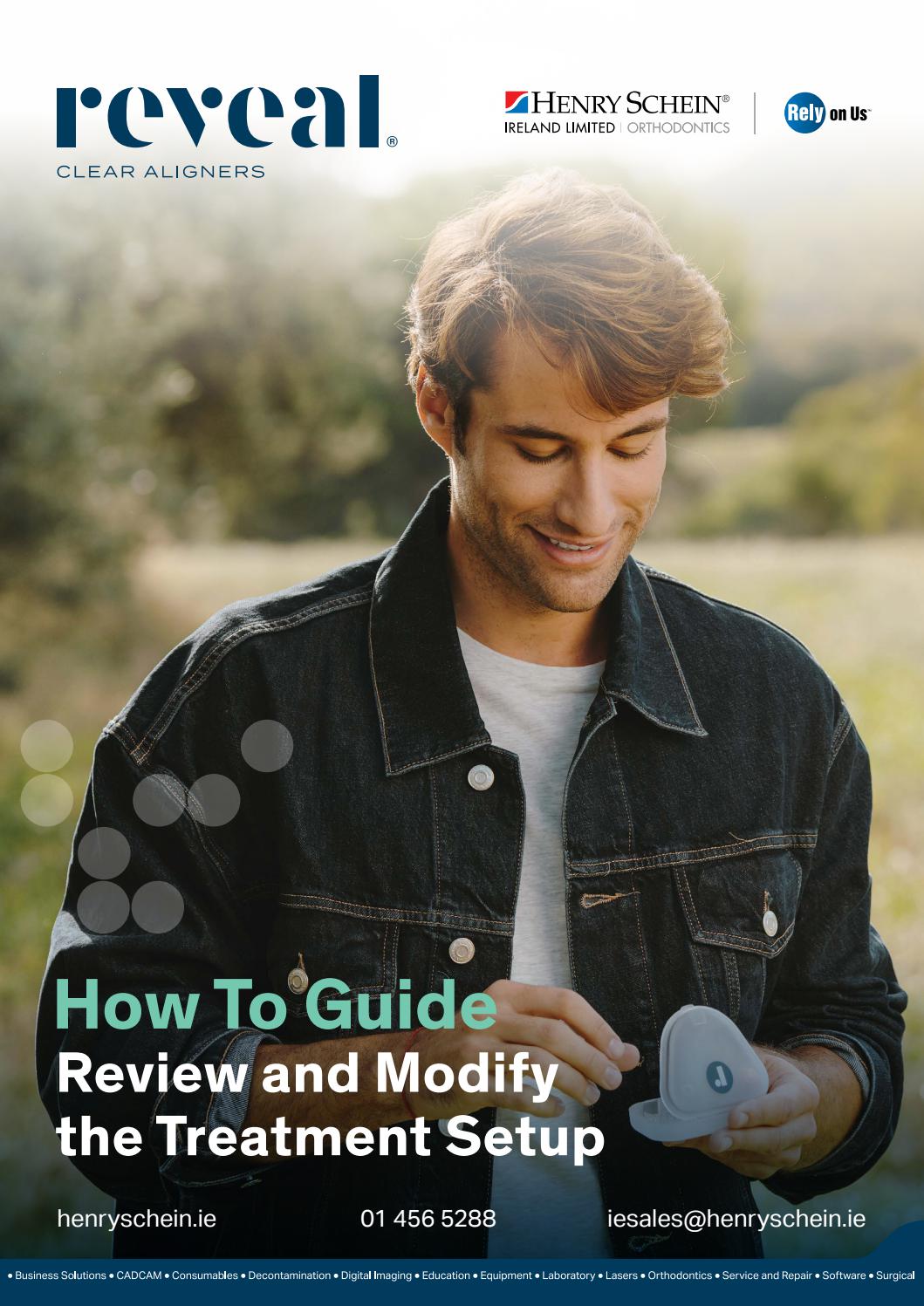 Reveal How to Guide Review and Modify the Treatment Setup from