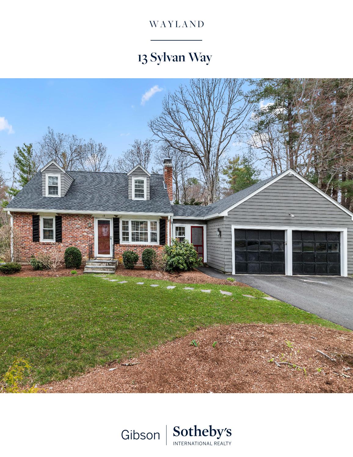 Introducing 13 Sylvan Way, Wayland by Gibson Sotheby's International